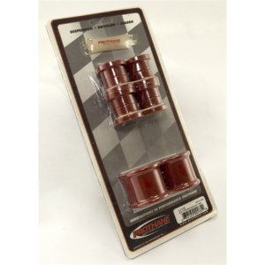 Jeep Wrangler Swaybar Bushing Kit - Rear - Rugged Ridge - 13mm Polyurethane - Red - `97-`06